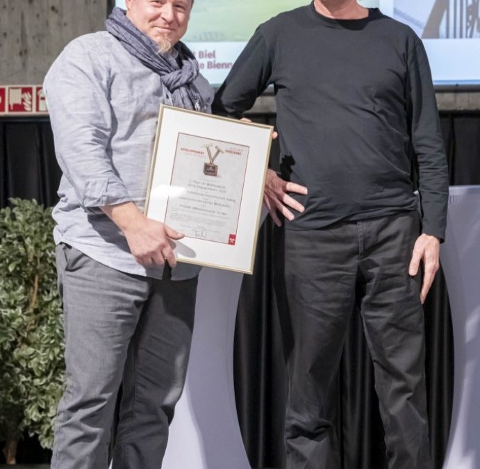 3ème place chez Prix Engagement de la ville Bienne